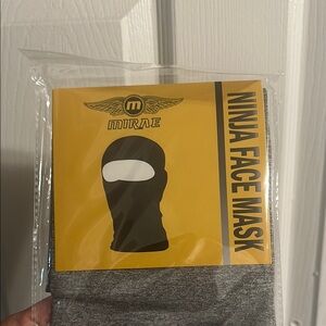 Mirae Ninja Face Mask in Gray